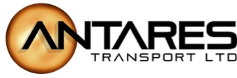 The logo for Antares Transport